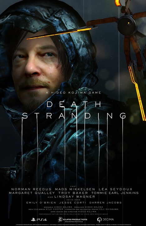 Death Stranding affiche sa jaquette