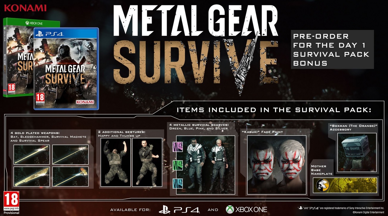 Metal Gear Survive trouve sa date de sortie