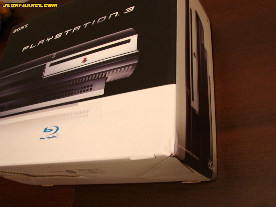 Déballage de la PlayStation 3