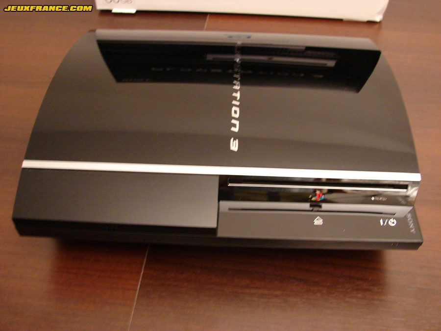 Déballage de la PlayStation 3