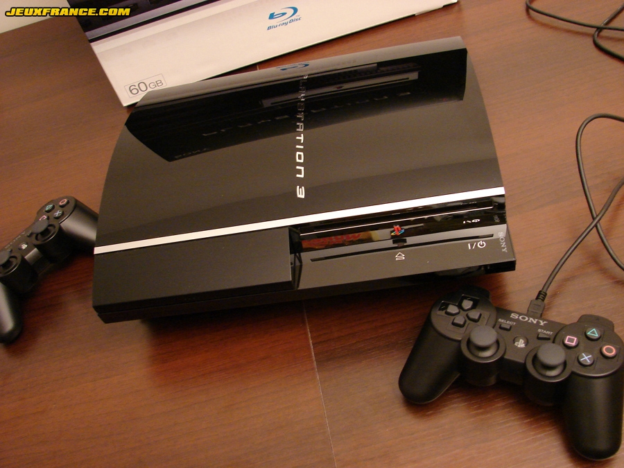 Déballage de la PlayStation 3