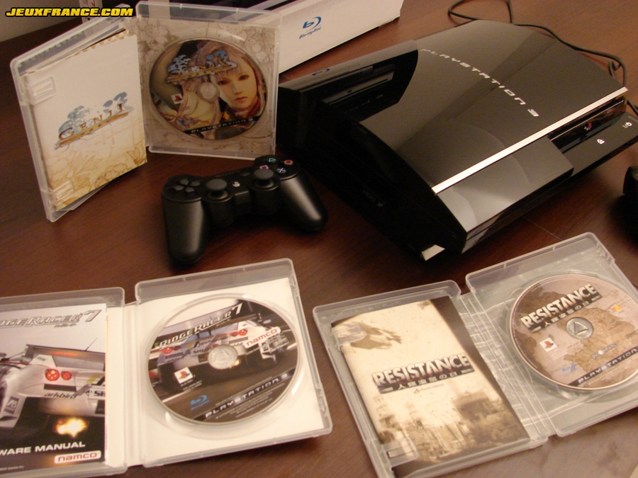 Déballage de la PlayStation 3