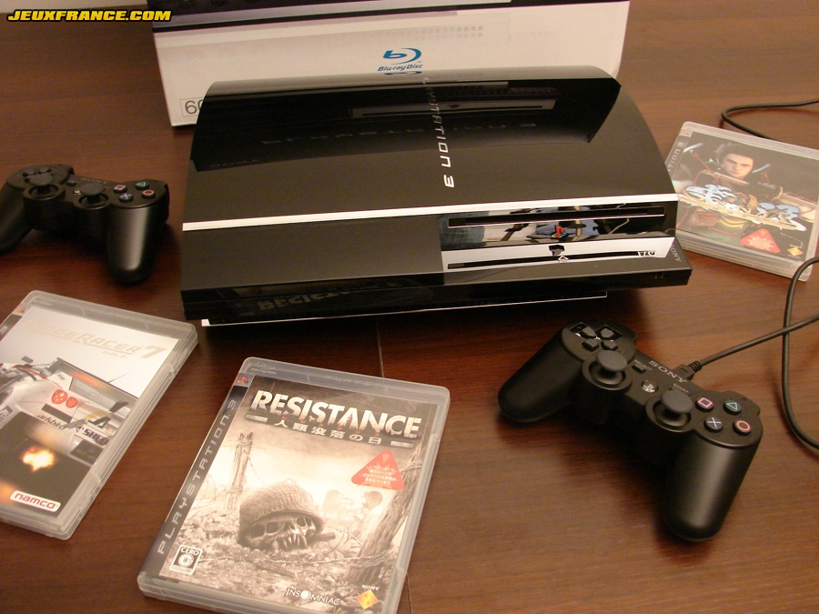Déballage de la PlayStation 3