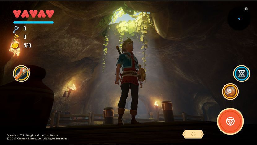 Oceanhorn 2 s'offre une première vidéo (gameplay)