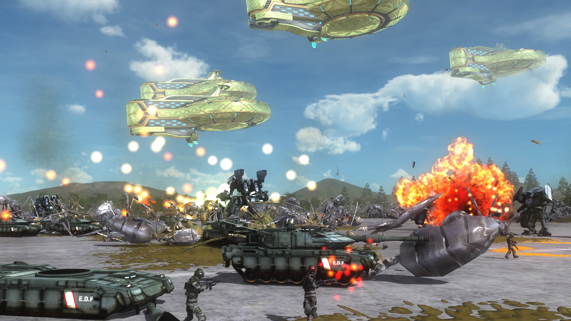 Earth Defense Force 5 : le plein d'images