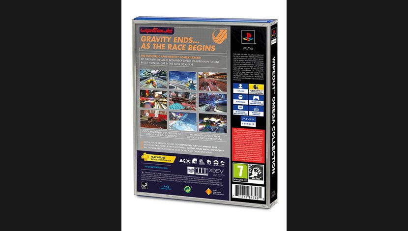 WipEout Omega Collection : une box façon PS1