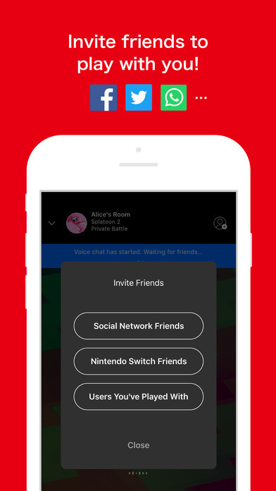 L'application Nintendo Switch Online est disponible