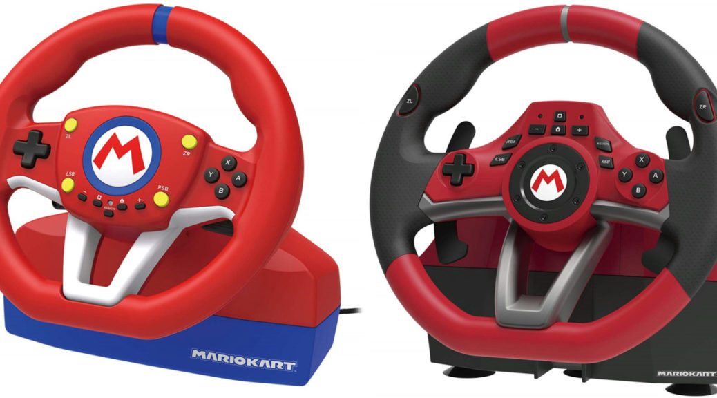 Hori annonce un volant aux couleurs de Mario Kart