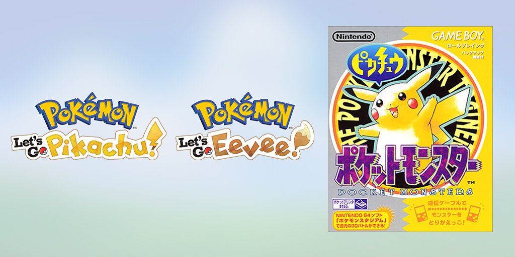 Pokémon Let's Go Pikachu & Evoli officialisé + deuxième RPG Switch à venir pour 2019