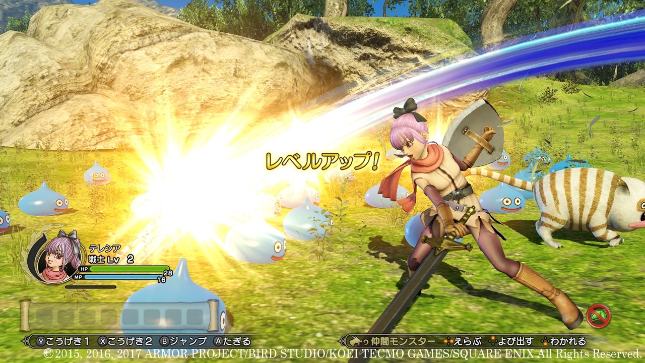 DQ Heroes 1+2 : quelques images Switch