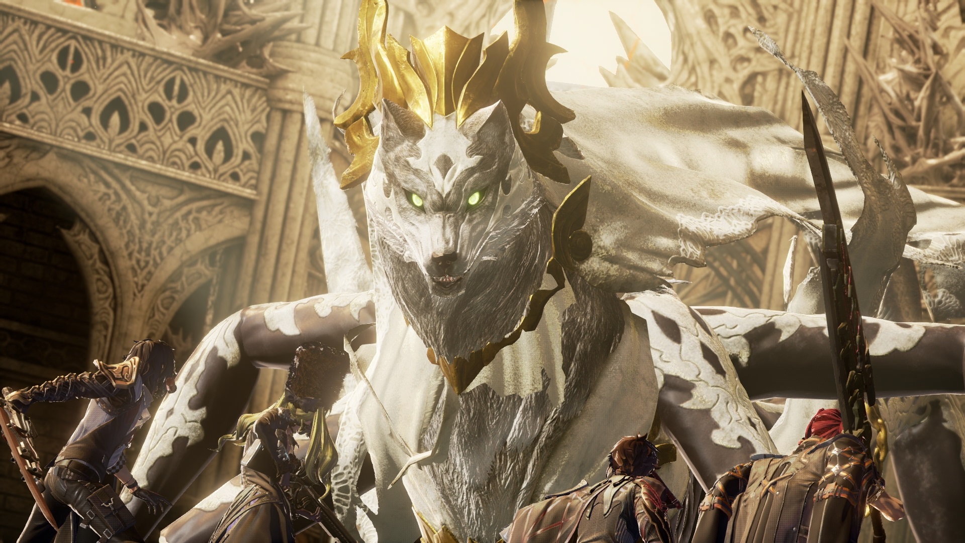 Code Vein et sa cathédrale très ''Souls-esque''