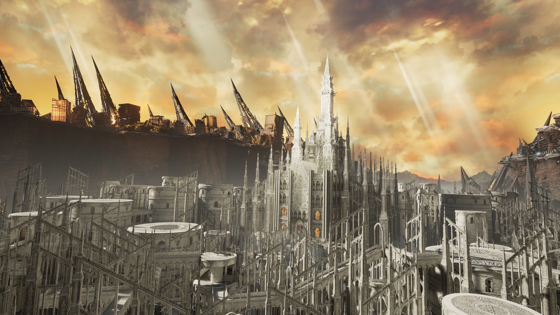 Code Vein et sa cathédrale très ''Souls-esque''