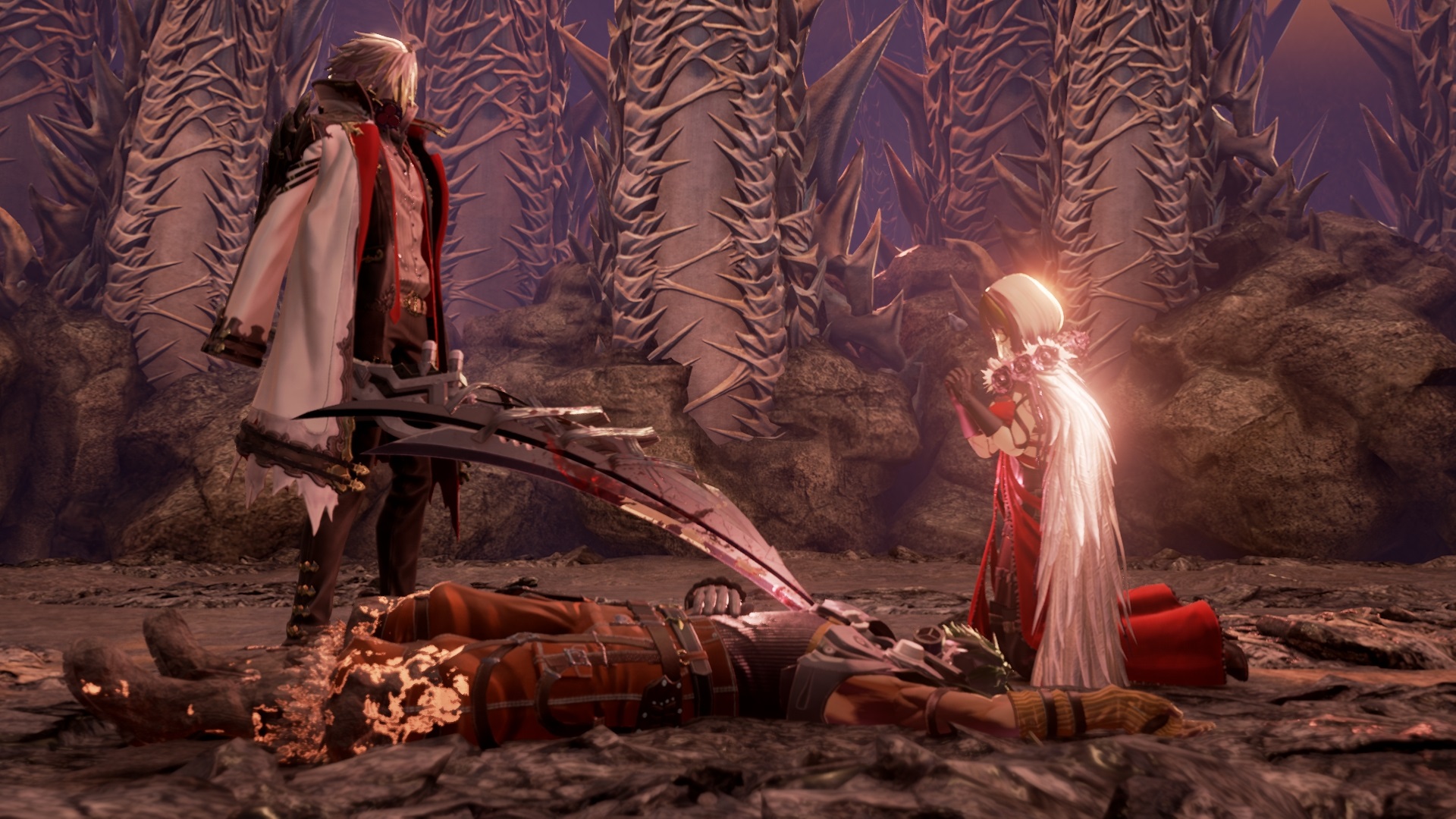 Code Vein et sa cathédrale très ''Souls-esque''