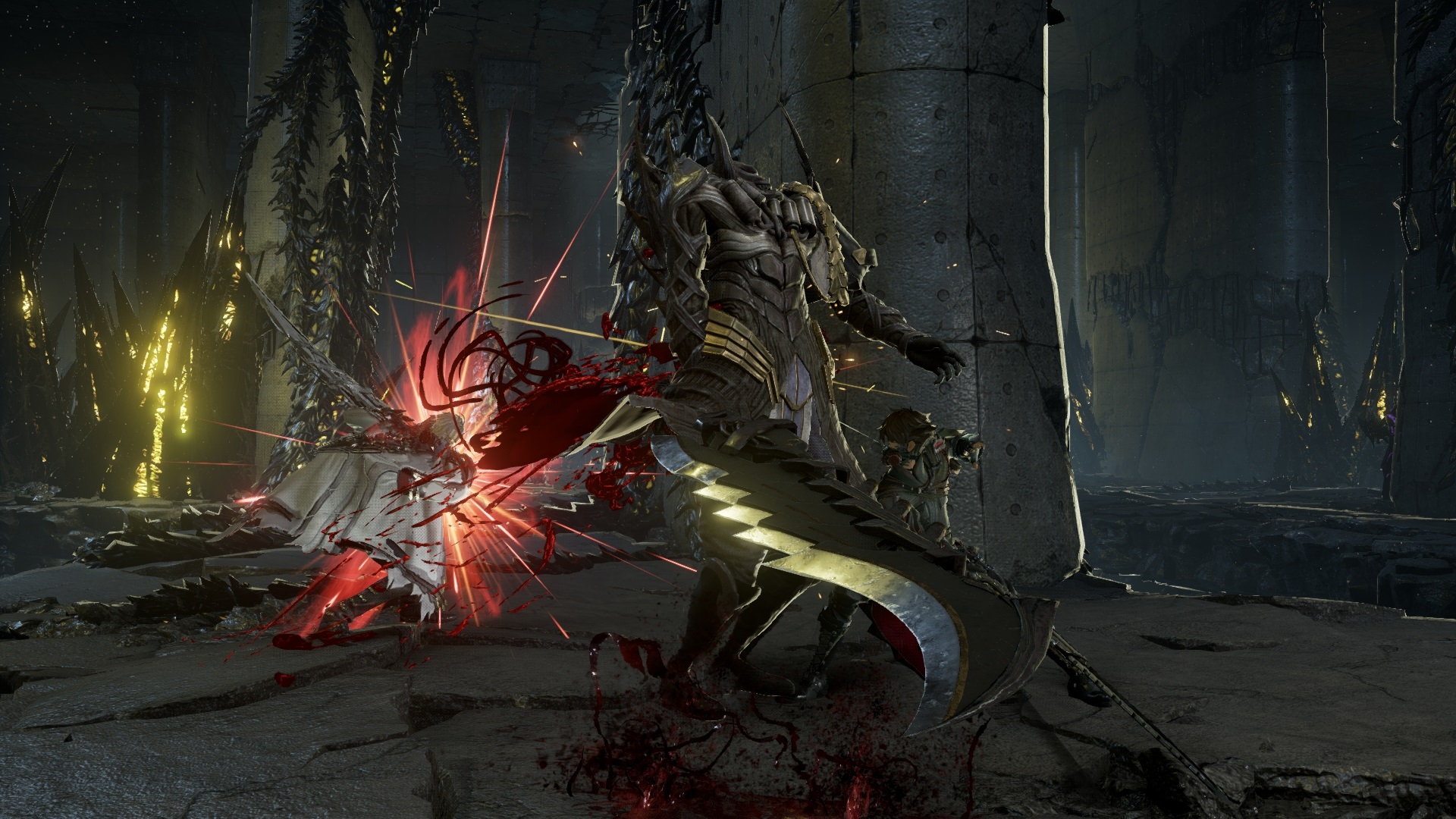 Code Vein et sa cathédrale très ''Souls-esque''