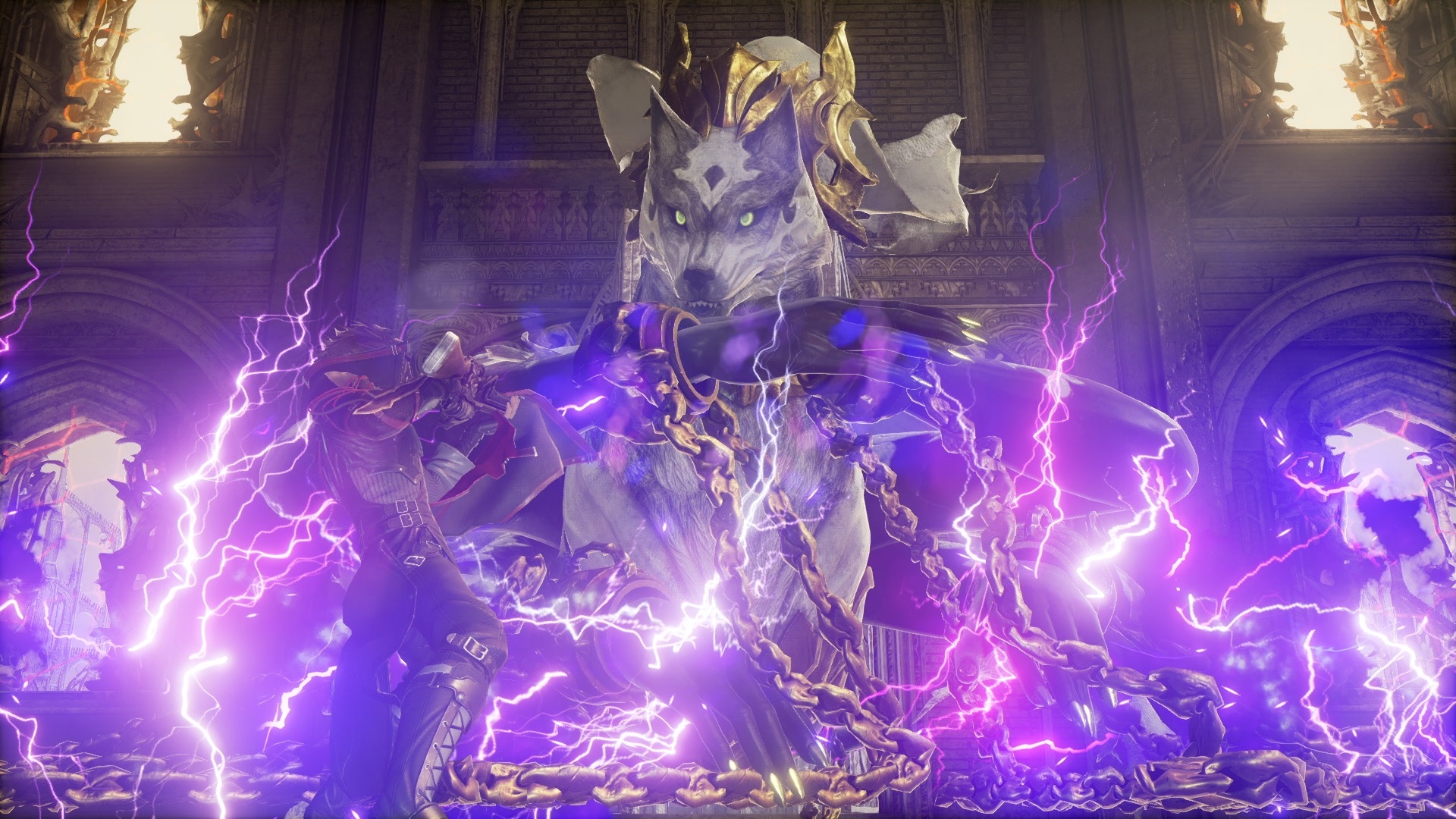 Code Vein et sa cathédrale très ''Souls-esque''