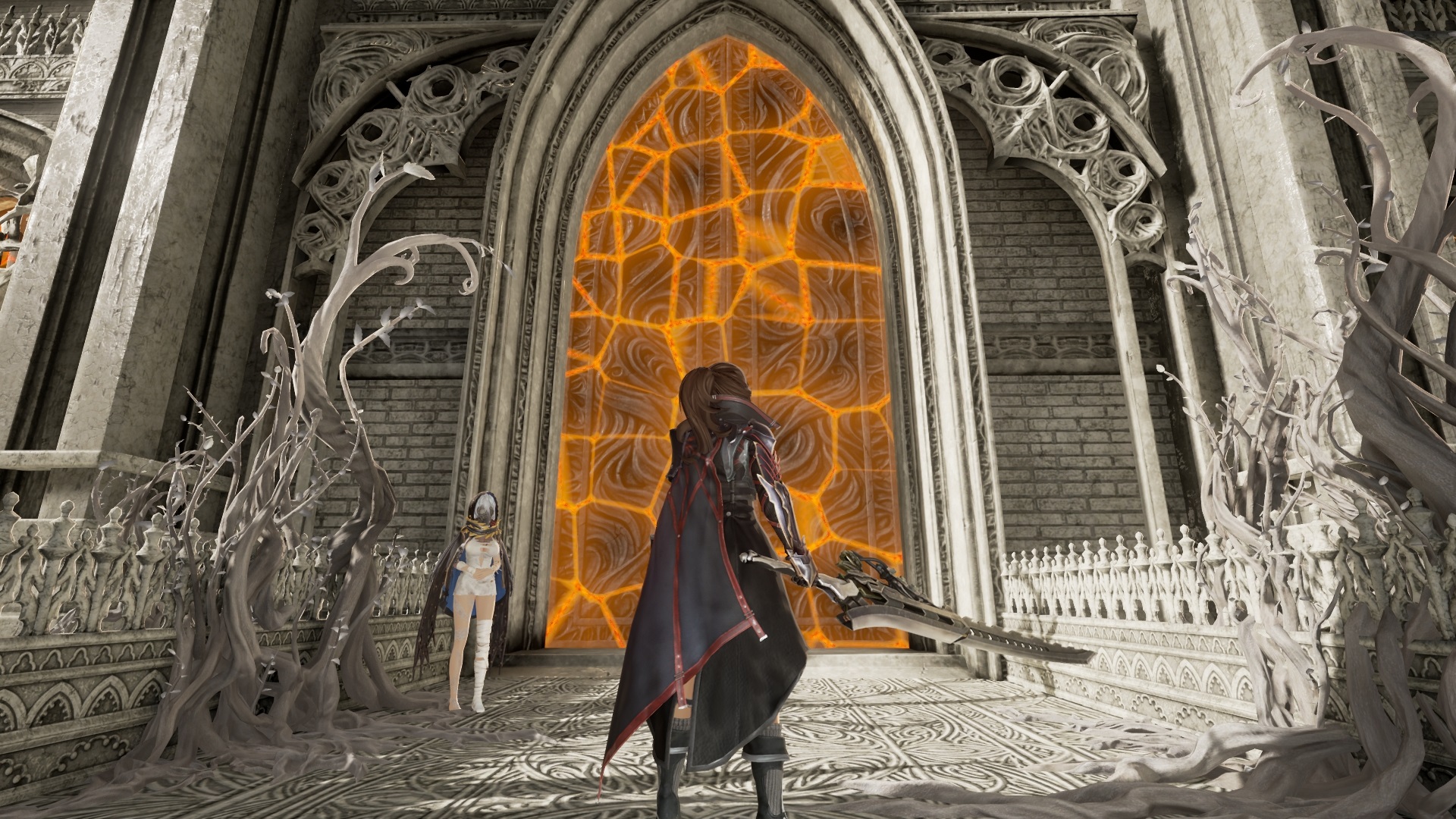 Code Vein et sa cathédrale très ''Souls-esque''