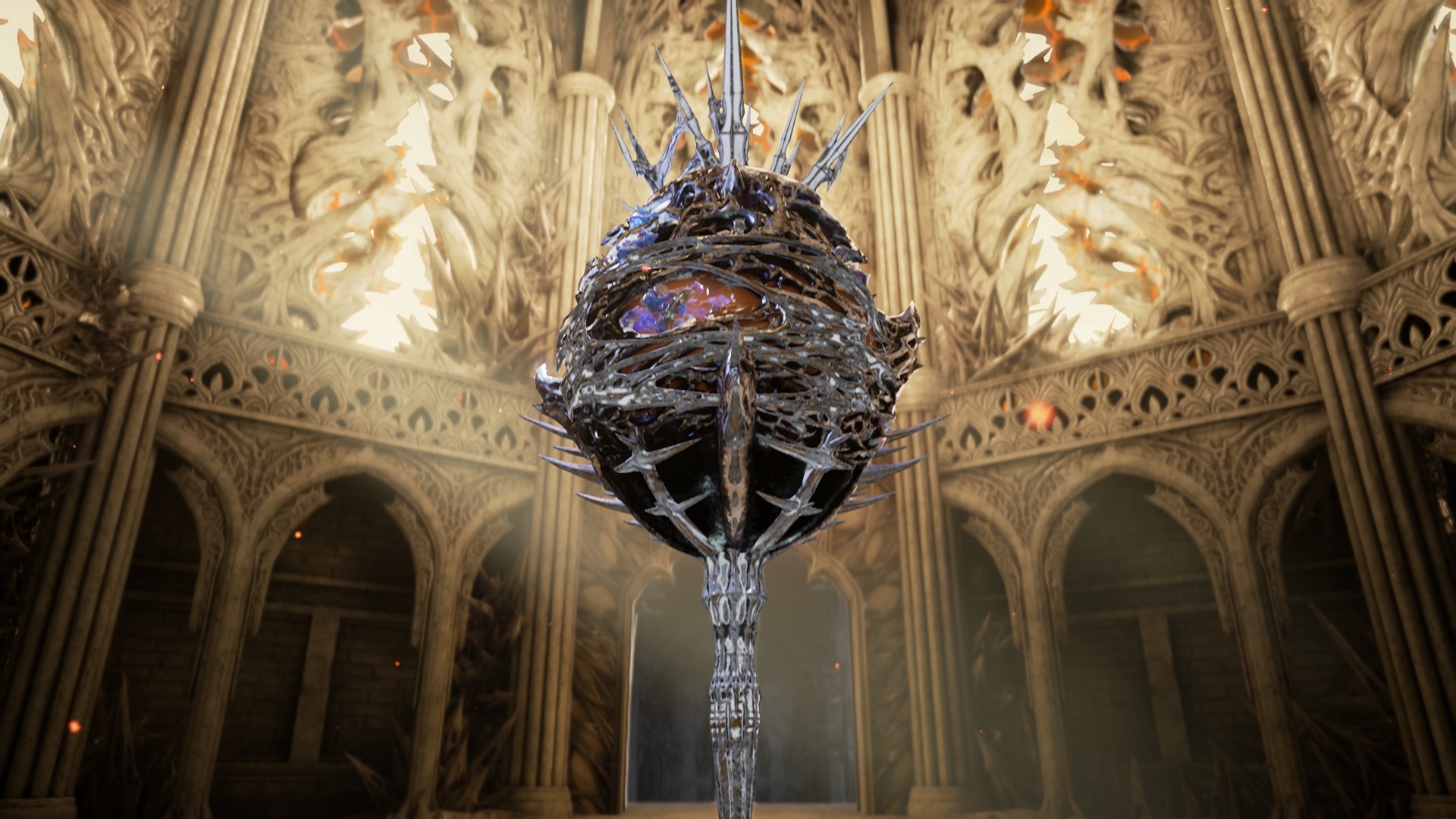 Code Vein et sa cathédrale très ''Souls-esque''