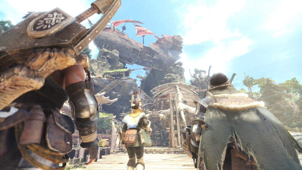 Monster Hunter World : trois nouvelles vidéos off-screen (création d'avatar & gameplay)