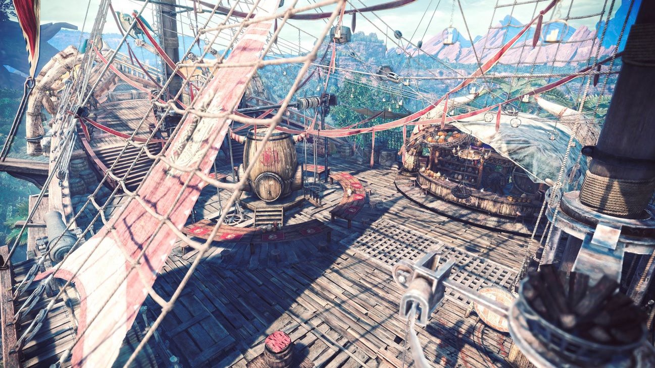 Monster Hunter World : quelques visuels et informations sur les fonctions communautaires