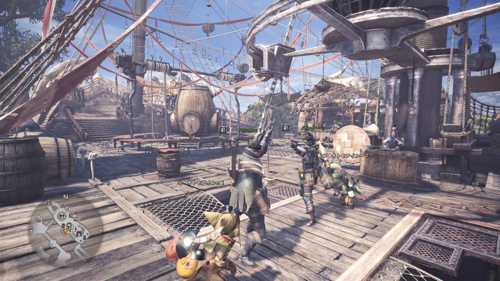 Monster Hunter World : quelques visuels et informations sur les fonctions communautaires