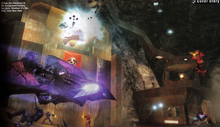 Halo 2 : Scans GameInformer