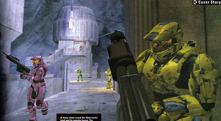 Halo 2 : Scans GameInformer
