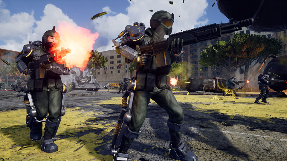 EDF Iron Rain : une avalanche d'images