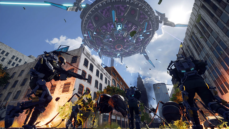 EDF Iron Rain : une avalanche d'images