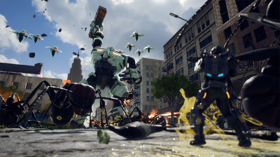 EDF Iron Rain : une avalanche d'images