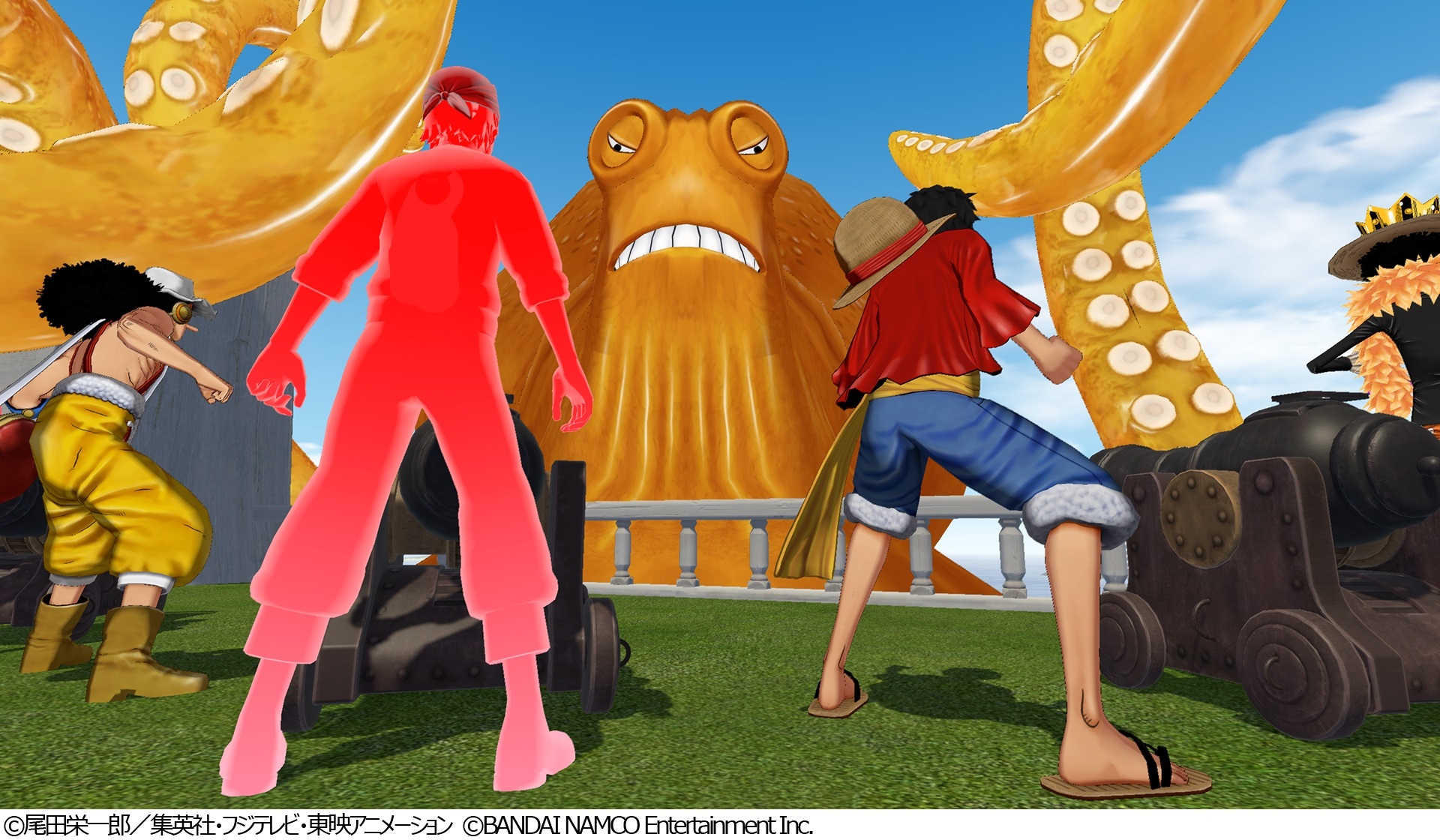 PS VR : quelques images pour One Piece GC