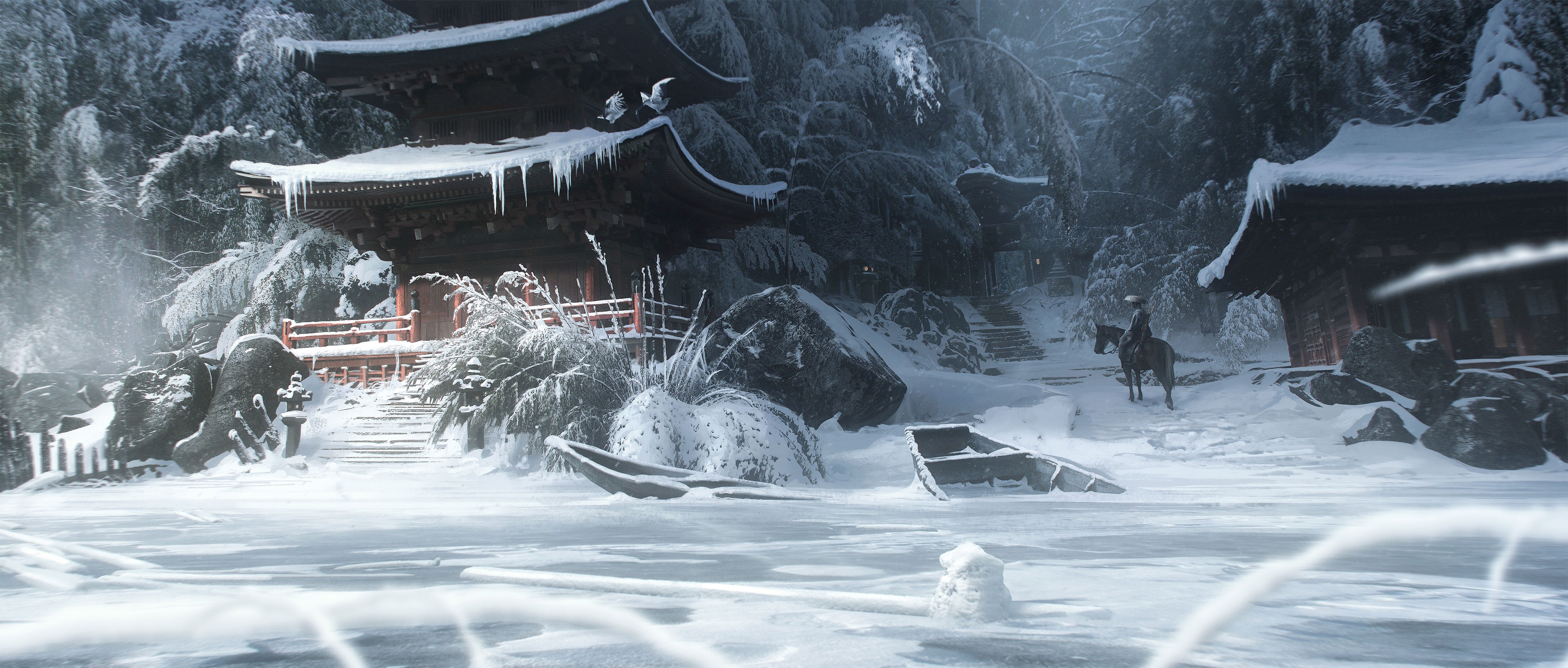 Ghost of Tsushima : une pub et des artworks