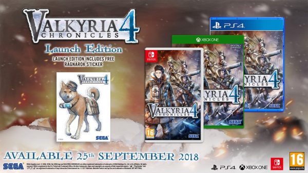 Valkyria Chronicles 4 : la date européenne