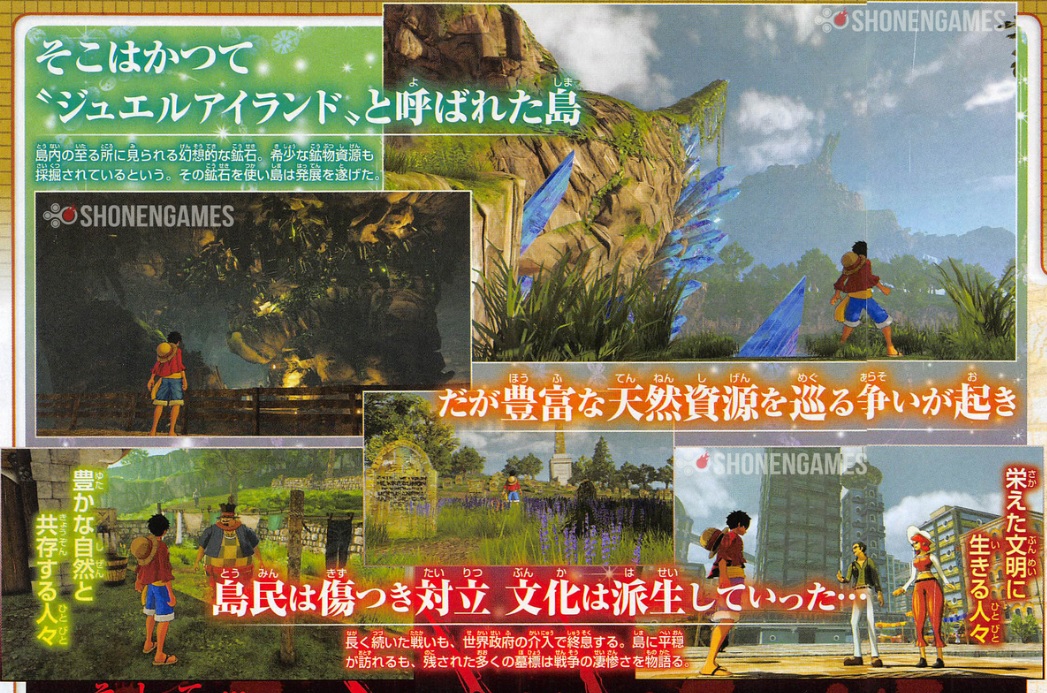 One Piece World Seeker : scans et nouvelles infos