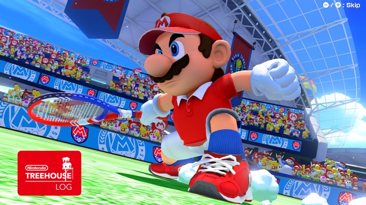 Une poignée de visuels pour Mario Tennis Aces