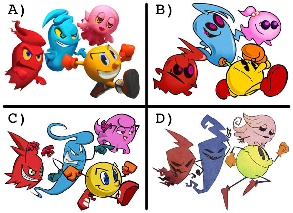 Namco : choisissez votre prochain Pac Man