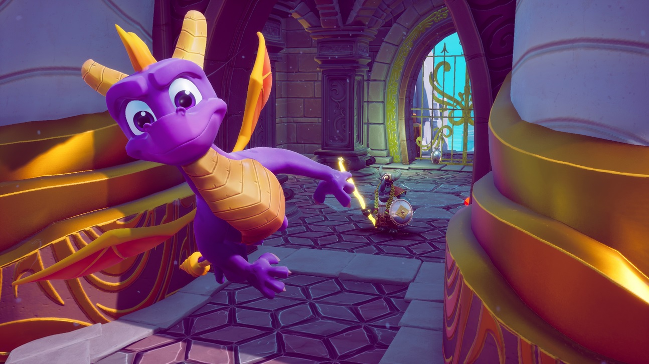 Spyro Trilogy prend la pose (images & gameplay)