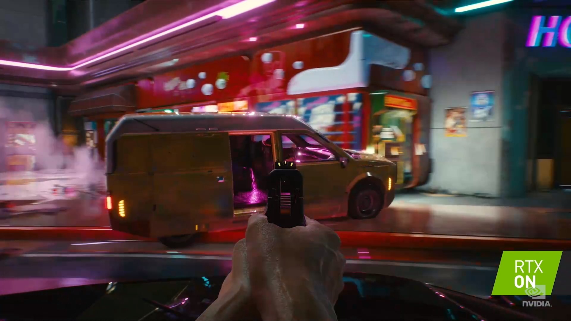 Cyberpunk 2077 : trailer et visuels sous RTX