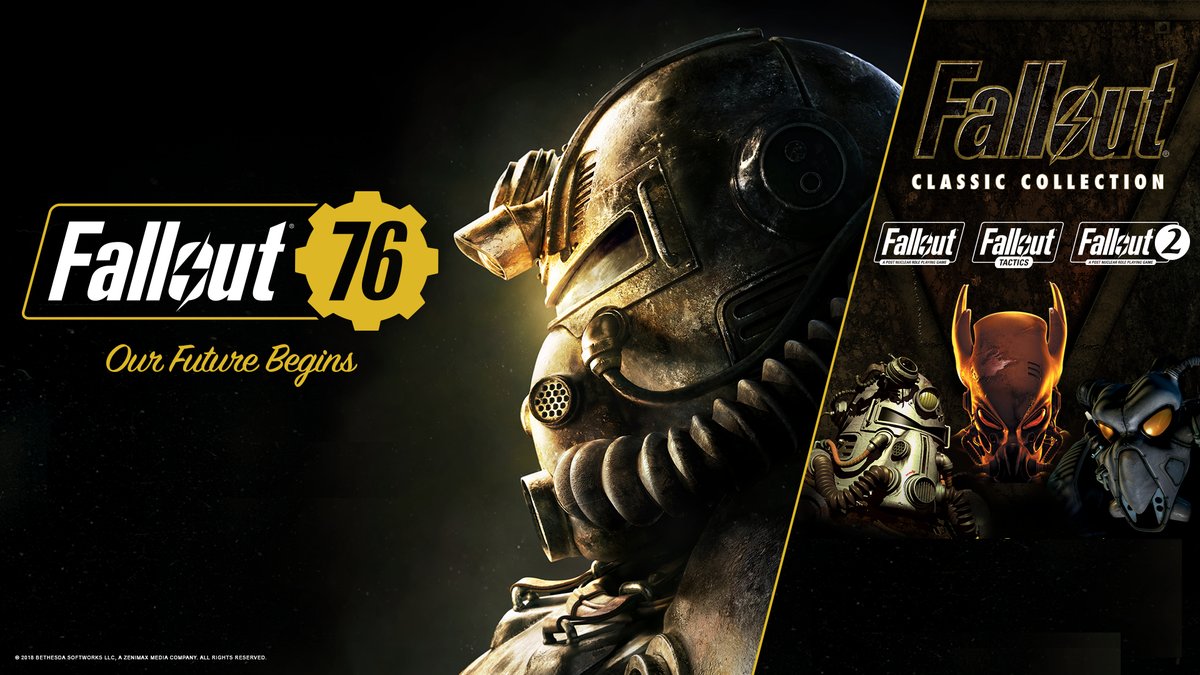 Fallout 76 : pour s'excuser un peu, Bethesda va offrir la compilation Fallout Classics à tous les joueurs