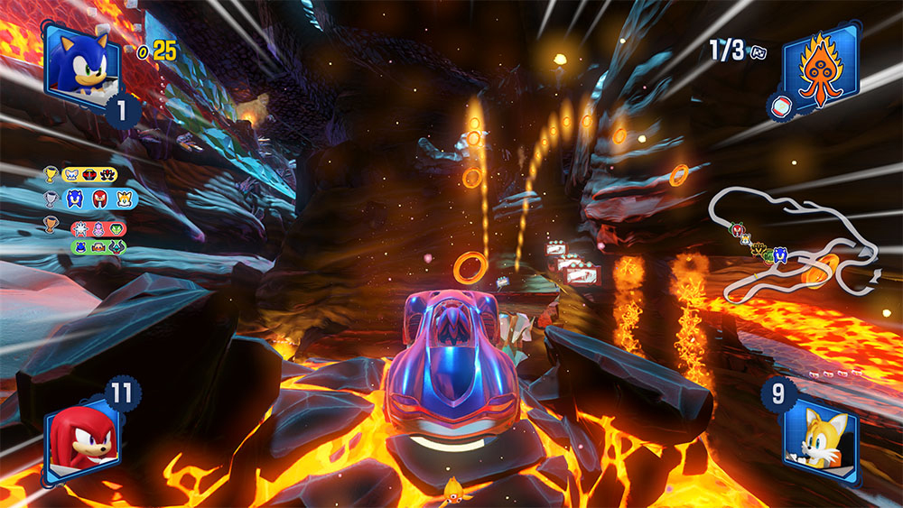 Quelques visuels pour Team Sonic Racing