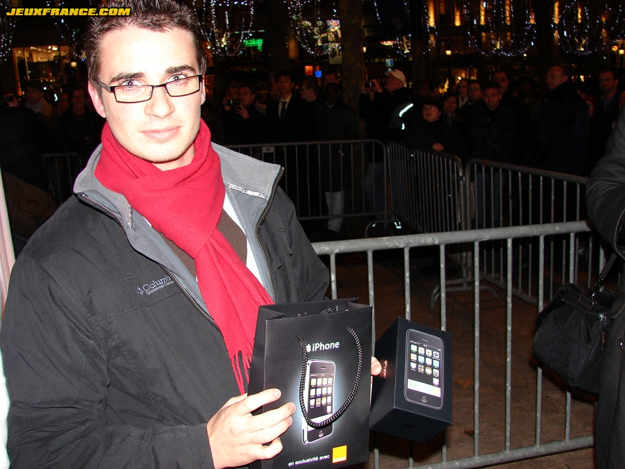 Lancement iPhone en France : mieux que la Wii ?