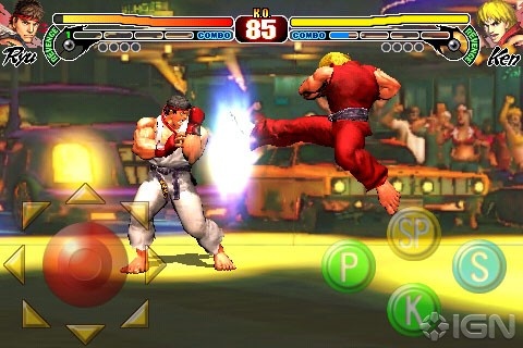 Street Fighter IV débarque sur iPhone
