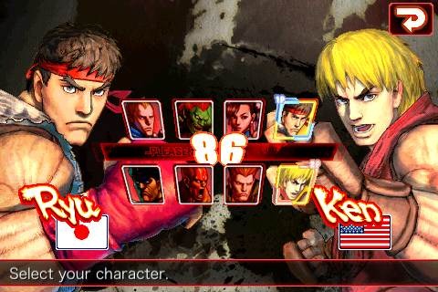 iPhone : images de Street Fighter IV