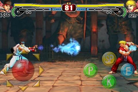 iPhone: images of Street Fighter IV