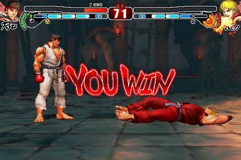iPhone : images de Street Fighter IV