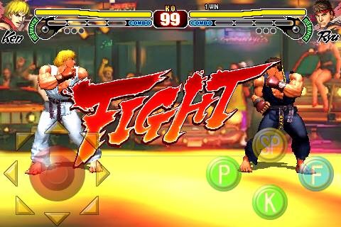 iPhone : images de Street Fighter IV
