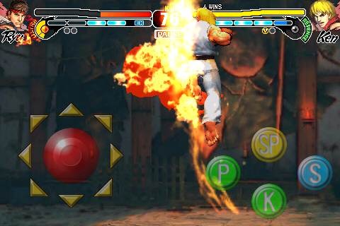 iPhone : images de Street Fighter IV