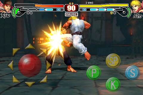 iPhone: images of Street Fighter IV