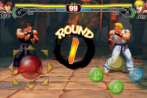 iPhone: images of Street Fighter IV