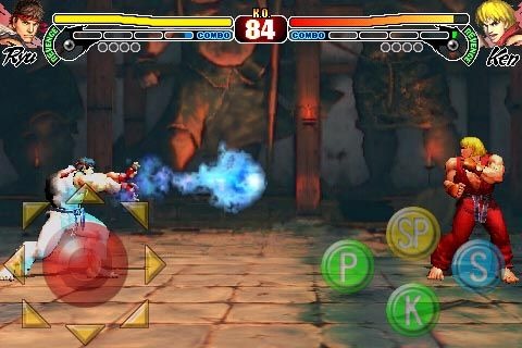 iPhone : plein d'images pour Street Fighter IV