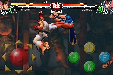 iPhone: images of Street Fighter IV